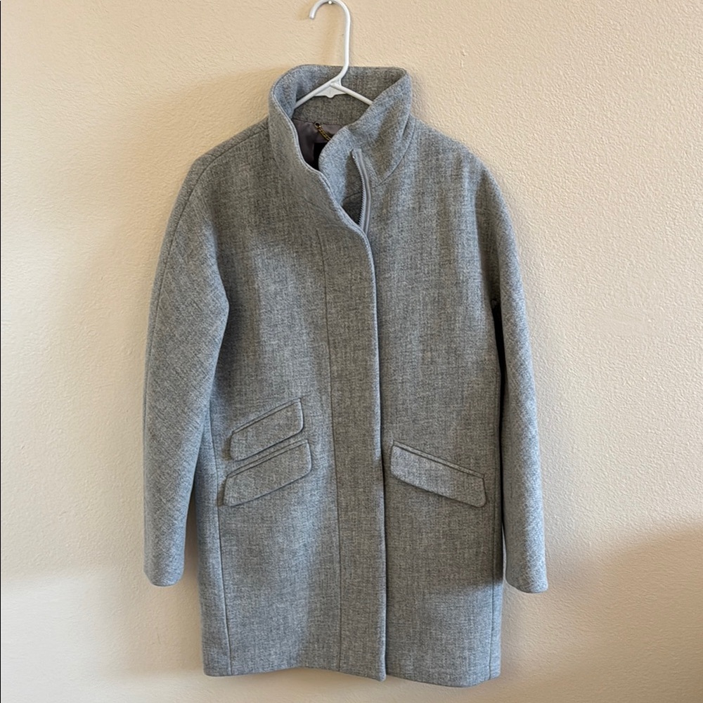 J. Crew Gray Wool Coat